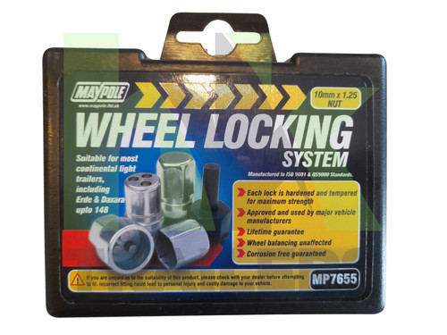 Pair locking wheel - (x2),