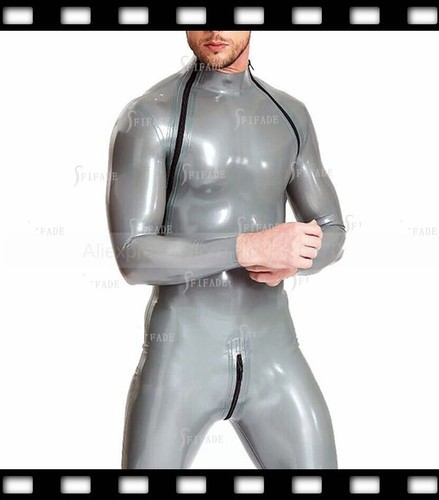 Latex catsuit men jumpsuit - latex, men's