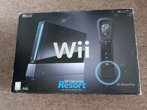 Boxed nintendo wii with motion - boxed,