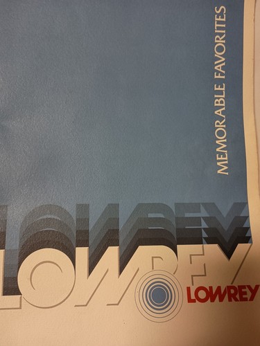 Lowrey memorable favorites for - memorable,
