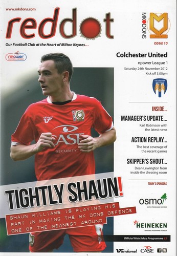 Dons v colchester - 12/13,