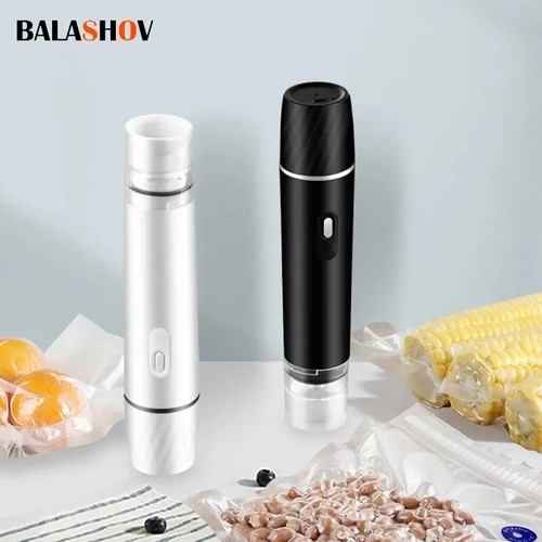 Mini handheld vacuum - handheld, sealer
