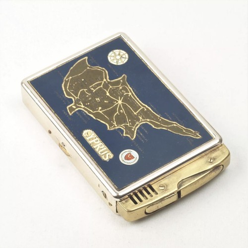 Vintage petrol lighter - vintage,