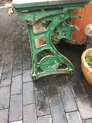 Vintage cast iron mangle - vintage,