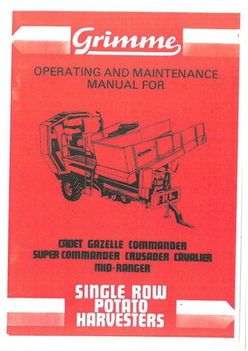 Grimme potato harvester - grimme,