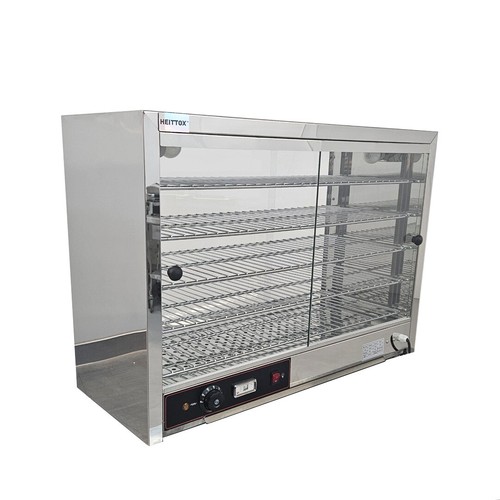 Pie warmer heated display - heated,