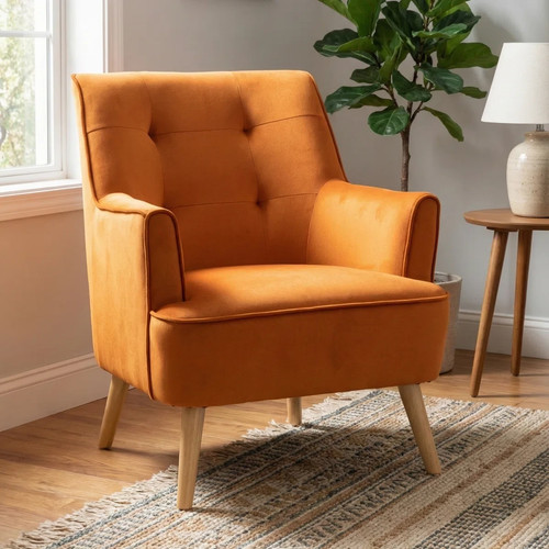 Mid century modern oak nordic - modern,