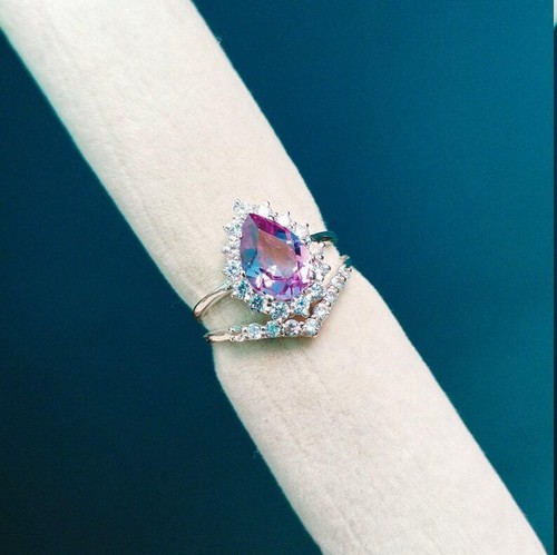 Alexandrite ring lab created - ring,,