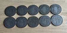 George V .500 Silver Halfcrown X 10