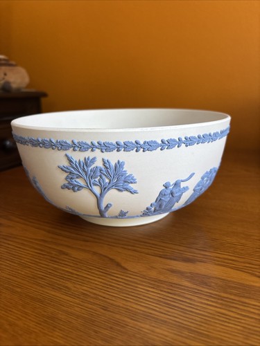 Vintage wedgwood reverse blue - vintage,