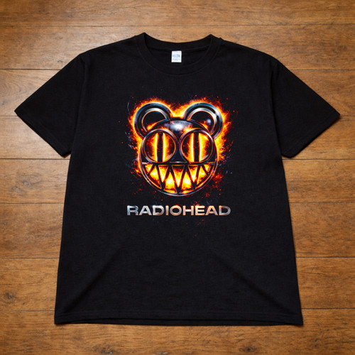Radiohead band shirt - radiohead,