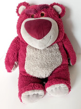 Disney Store Lotso Hugs Bear Plush Soft Toy Story Strawberry Scented 15" 38cm