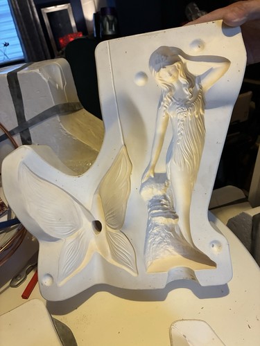 Woodland fairy mold ceramics - mold.,