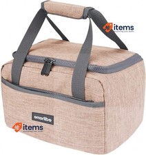 Edihome, Insulated Lunch Bag, Cool Bag, 8l, for School, Travel, Picnic or Work