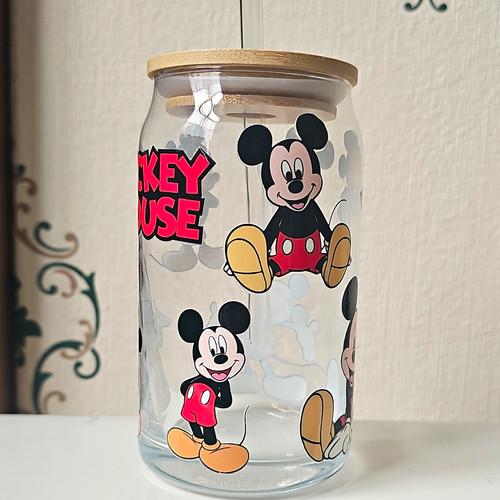 Mickey mouse mason drinking - mouse,