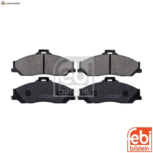 Brake pad set disc - set,