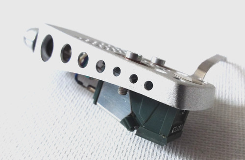 Vintage aluminium headshell - aluminium,