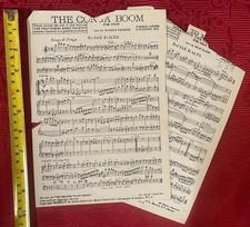 Vintage Sheet Music " You