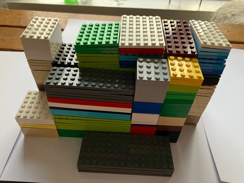Lego base plates - lego, ,6x8,