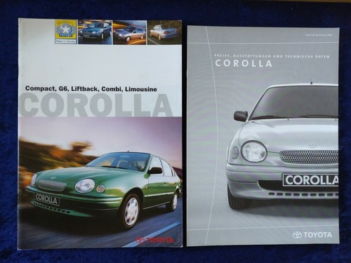 1999 toyota corolla - 1999, g6