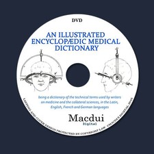 An illustrated encyclopedic medical dictionary Old Books 4 Volumes on 1 DVD