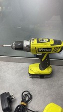 RYOBI 18V DRILL WITH BATTERY &