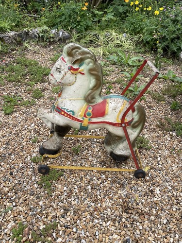 Vintage mobo metal toy - toy, horse