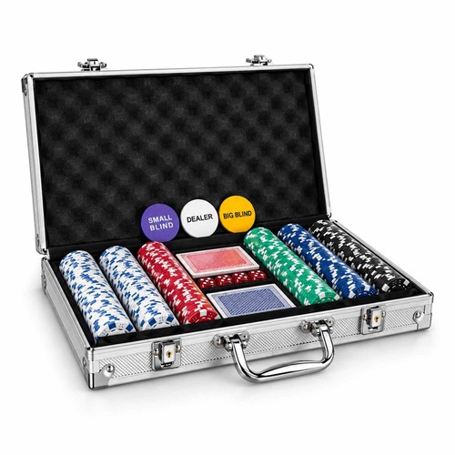 New poker set 300 piece - -,