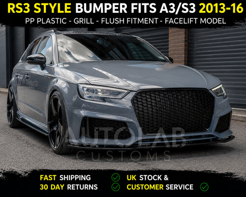 Audi rs3 style bumper - audi,