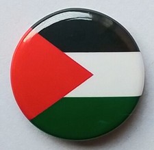 PALESTINE FLAG BUTTON BADGE