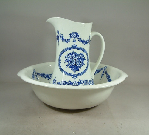 Antique pitcher jug - jug, basin