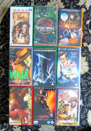 Retro vhs bundle - retro, spiderman