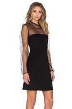 RED Valentino Black Jersey and