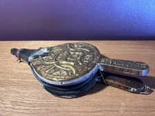 Antique Repousse Brass and