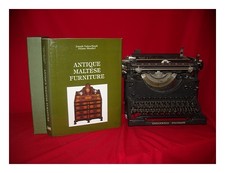 GALEA-NAUDI, JOSEPH (1946 MICALLEF, DENISE Antique Maltese furniture 1989 Fi