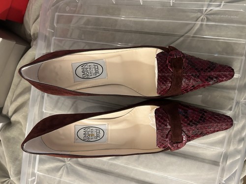 Emma hope burgundy heels size - hope,