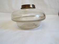 Antique clear glass drop in
