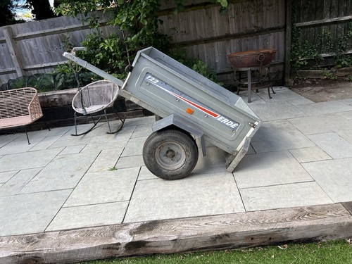 Erde 122 trailer with tipper - 122,