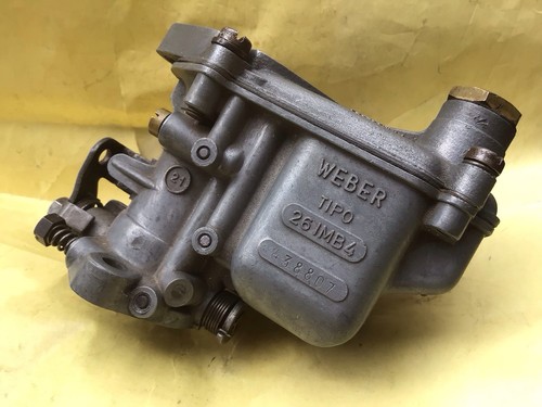 Fiat 500d carb weber - weber, 4