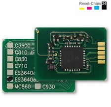 Toner Chip Fits OKI ES3640 A3 ES3640 Express 43837105 ..108