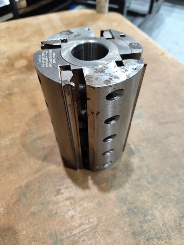 Steel serrated cutter block - steel,