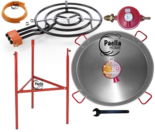 90cm polished paella pan - polished,