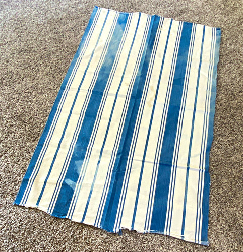 Antique blue white striped - antique, &