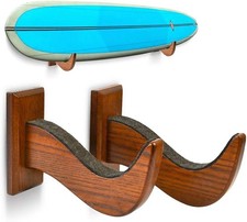 TESLYAR Wooden Surfboard Wall