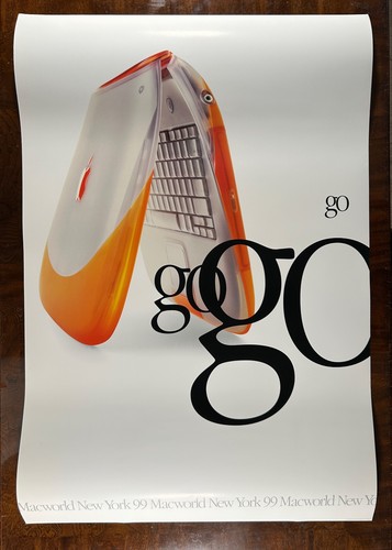 Apple ibook poster 1999 - poster,