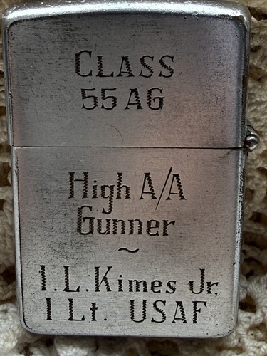 Rare 1955 air force zippo - 1955,
