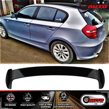 BMW 1 Series E81 E87 Rear Boot Roof Spoiler Wing Lip M Sport Gloss Black 2004-11