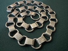 VICTORIAN SILVER ETCHED LINKS