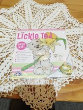 CROSS STITCH KIT.  LICKLE TED 