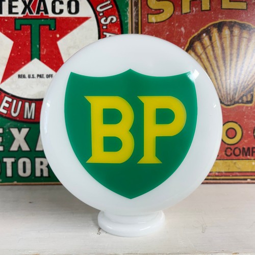 1961 mini gas pump globe - bp,